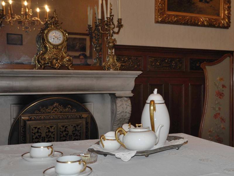 Koffie in de brouwerswoning